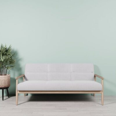 Ghế Sofa Gỗ Cao Su (Màu Gỗ Tự Nhiên)